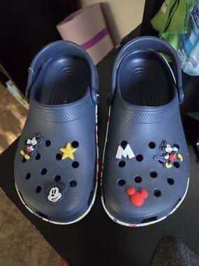 CROCS Navy Kids Mickey Mouse